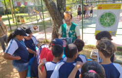 “Folia dos Bichos” vai orientar os visitantes do Parque Municipal sobre a preservação da biodiversidade