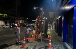 Mais de 100 pontos de ônibus de BH contam com nova iluminação pública