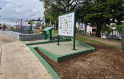 Parque de BH recebe sinalização que ajuda na comunicação de pessoas com necessidades especiais