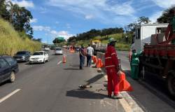 PBH realiza recomposição de barreiras e amplia dispositivos de segurança no Novo Anel neste fim de semana