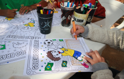 Copa do Mundo agita escolas da rede municipal de BH com atividades em clima de festa