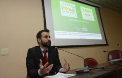 Subsecretário de Planejamento e Orçamento, Bruno Passeli, fez apresentação do PPAG e da LOA.