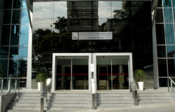 Fachada do Tribunal de Justiça do Estado de Minas Gerais, unidade Raja Gabáglia. Foto ilustrativa. 