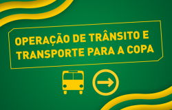 Operação de trânsito e transporte para a copa. 