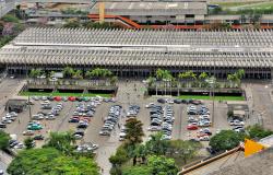 foto aérea do Terminal Rodoviário de Belo Horizonte